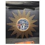 Sunburst mirror