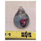 Blown glass pendant