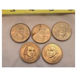 President dollar coins