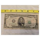 1950 $5 bill