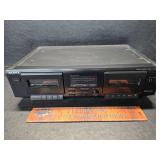 Sony cassette deck powers on