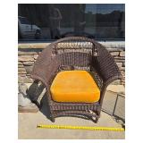 Wicker chair