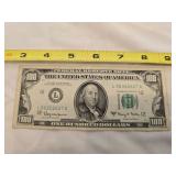 1969 $100 bill