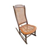Walnut rocker