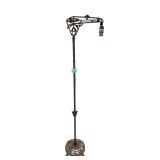 Cast iron art deco floor lamp