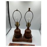 Pair of lamps