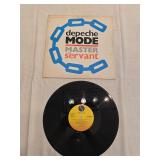 Depeche Mode Master and Servant vinyl record