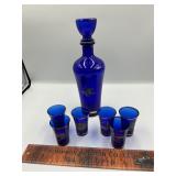 Decanter and glasses