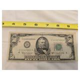 1950 $50 bill