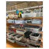 Contents of shelves both sides