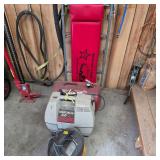 Crepper, 2 vacs, air tank