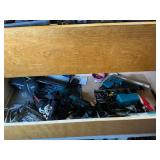 Contents of cabinet