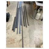 Angle iron, flat bar and tubing