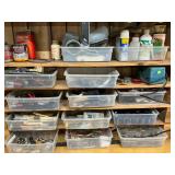 Shelves lot