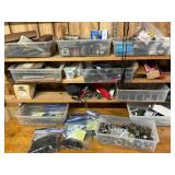 Contents of shelves