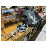 Bag with bike cover ,riding pants and other