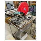 Cart with saw