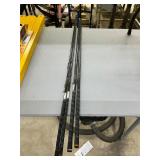4 fishing poles