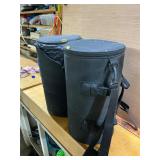 Motorcycle bags with rain gear size Large