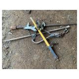 Bars, log grabs. And wire stretchers