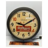 Original DR. PEPPER TELECHRON CLOCK