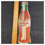 Vintage Metal Coca-Cola Thermometer