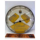 1956 Allied motor parts bubble glass thermometer
