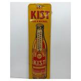 Rare Kist tin embossed thermometer original