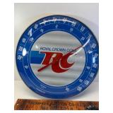 RC cola vintage bubble glass thermometer