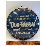 Duo-Therm vintage bubble glass thermometer