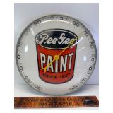 Vintage Pee-Dee paint Pam bubble glass thermometer