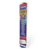 39" silver cup tobacco thermometer tin