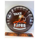 hires root beer vintage bubble glass thermometer