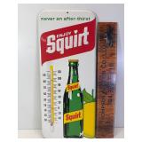 1971 embossed tin squirt thermometer