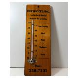 Hershocks inc. wood thermometer
