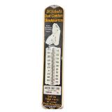 Original PORCELAIN THERMOMETER SIGN DR SCHOLLS