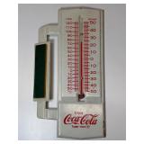 Vintage metal coke thermometer 6"