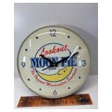 2005 moon pie battery clock bubble glass