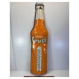 29"Vintage orange crush bottle thermometer