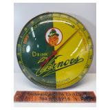 Vernors vintage bubble glass thermometer