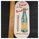 Vintage Sussex Pale Dry Ginger Ale Metal Thermomet