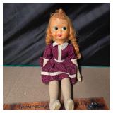Cloth Body Hard Plastic Face Baby Doll