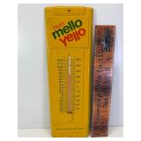 Tin Mello yello thermometer