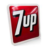1973 36" 7up metal sign original!!