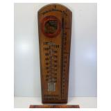 24" antique international tailoring co thermometer
