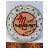 11" Mast Leather bubble glass thermometer