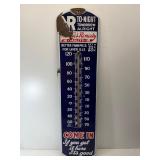 27" Natures remedy porcelain thermometer