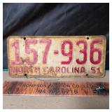 1951 NC Tag