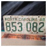 1948 NC Tag