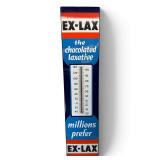 36" porcelain Ex-Lax thermometer